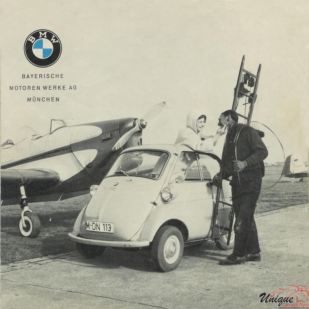 1955 BMW Iso Isetta Brochure Page 10